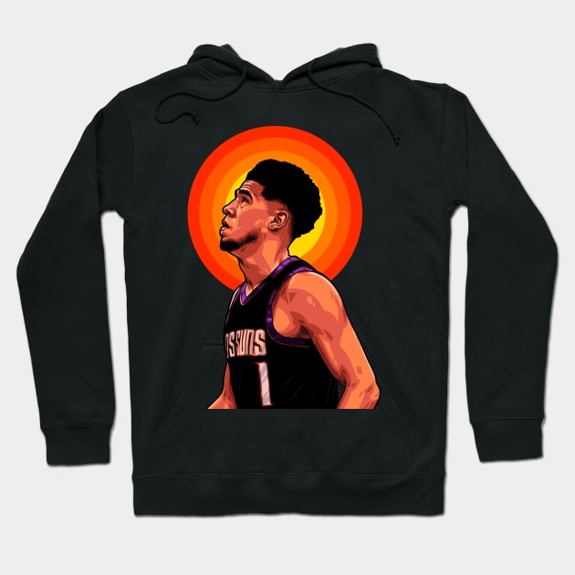 Devin Booker Hoodie by lazartemarjun